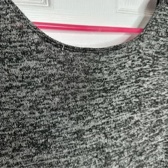 Kersh T-Shirt Cropped  Marled Black & White Size Small - Picture 3 of 16